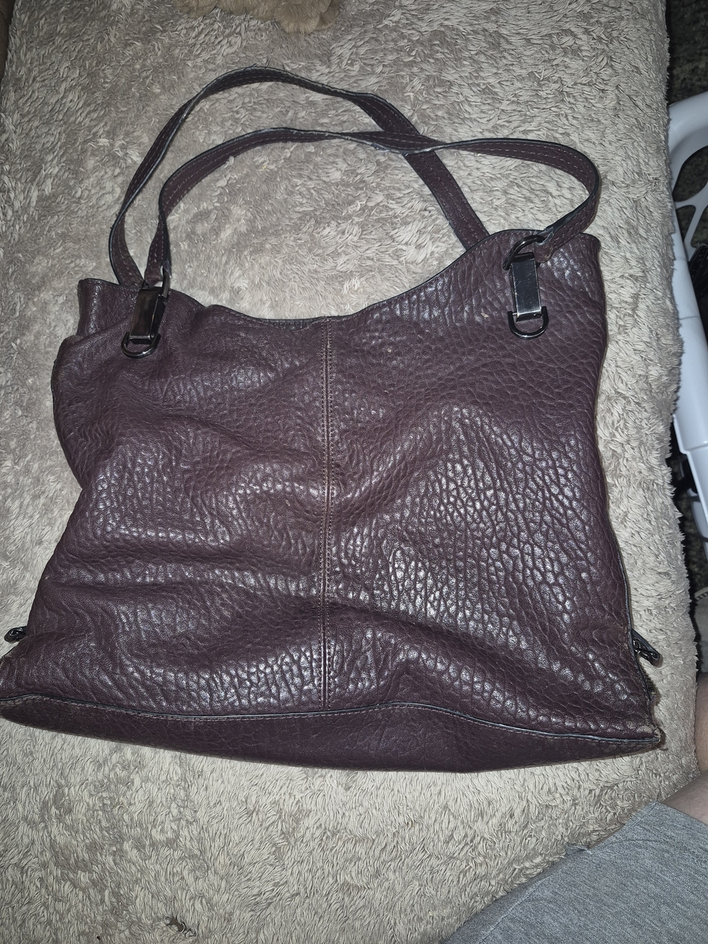 Vince Camuto Women's Pebbled Leather Shoulder Bag